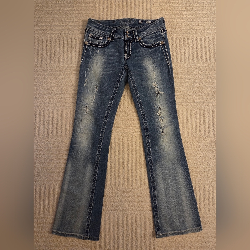 Womens Size 28 Miss Me Boot Jeans